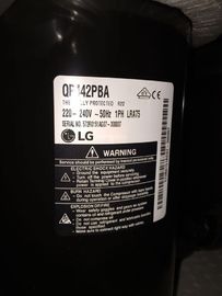 خرید LG Enclosed Commercial AC Rotary Compressor , Refrigeration Scroll Compressor QP442PBA online manufacture