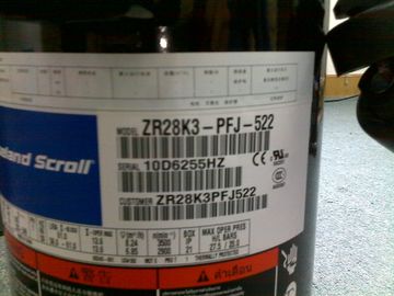 خرید ZR28K3-PFJ-522 1HP Copeland Refrigeration Compressors Scroll Type Compressor online manufacture