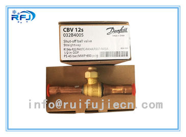خرید CUBS CBV Type Refrigeration Compressor Parts Brass Ball Valve CBV12S online manufacture