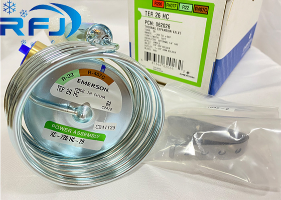 خرید امرسون TER 26HC دریچه گسترش حرارتی R22 R407C online manufacture