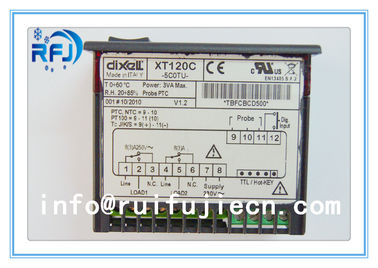 خرید Black Dixell Thermostatic Controller , Digital Temperature Controller Dual output thermostat XT120C online manufacture