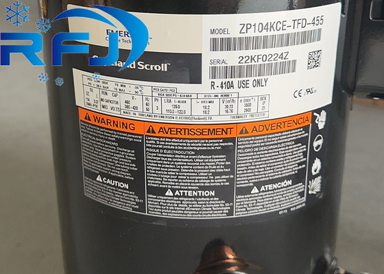 خرید R410A کمپرسور خنک کننده اسپروول کوپلند ZP385KCE-TWD-251 online manufacture