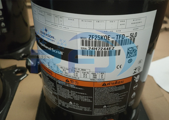 خرید کمپرسور خنک کننده اسپرول کوپلند ZF25KQE-TFD-5L0 خنک کننده R404a online manufacture