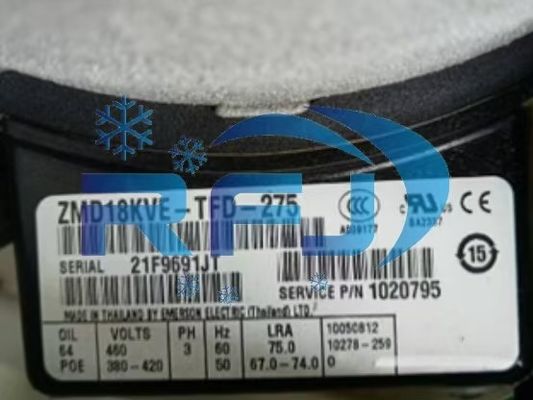 خرید کمپرسور خنک کننده اسپرول کوپلند ZMD18KVE-TFD-275 خنک کننده R410A online manufacture