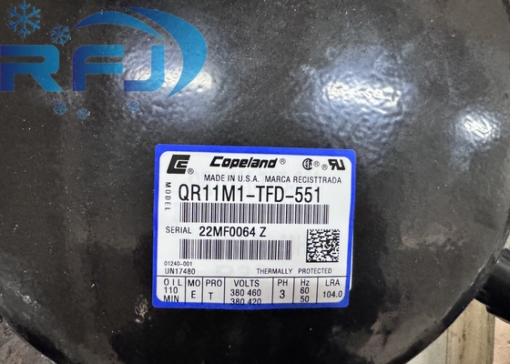 خرید کوپلند QR11M1-TFD-551 کمپرسور پیستون R22 خنک کننده online manufacture