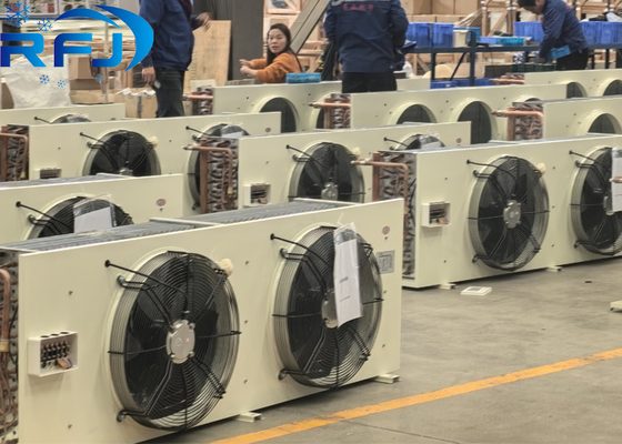 خرید تبخیرگر مخصوص ذخیره سازی سرد نصب شده در سقف با ولتاژ 380V/220V و رنگ سفید online manufacture