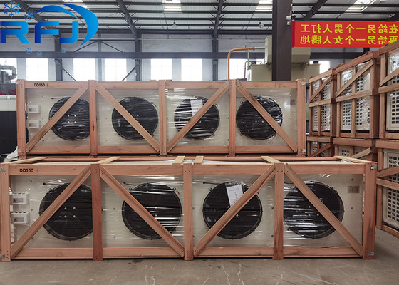 خرید D Series Four-Fan Overhead And Side-Mounted Air Cooling Evaporator برای ذخیره سازی سرد در مقیاس بزرگ online manufacture