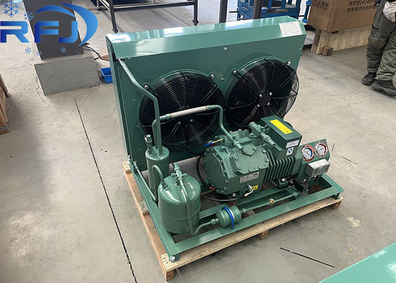 خرید 220-240V / 1PH / 50Hz ولتاژ 2HP نیمه بسته دمای پایین واحد تهویه هوا خنک برای خنک سازی تجاری online manufacture