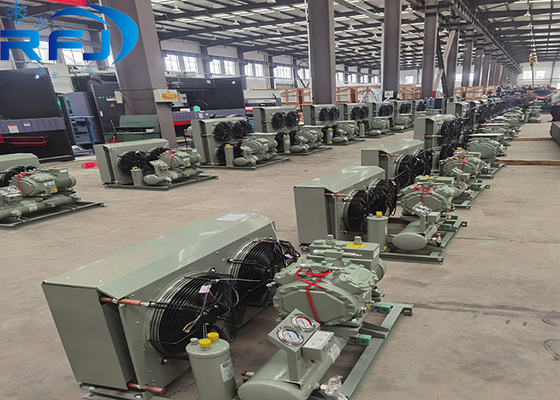 خرید 15HP-20HP نیمه هیرمتک واحد تهویه هوا خنک کننده با دمای بالا برای استفاده تجاری online manufacture
