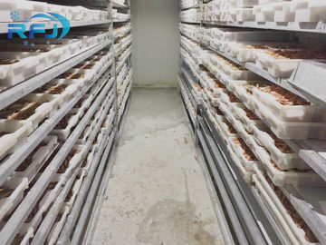 خرید انفجار تونل کوچکی از تونل تازه در فریزر غذای دریایی صنعتی Iqf پنل تماس با سرد online manufacture