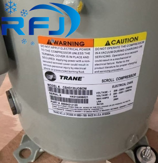 خرید CSHD120J0B0M Trane Scroll Compressor 200-230V/60HZ 10HP R410A Refeigerant online manufacture