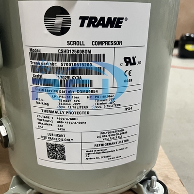 خرید CSHD125K0B0M Trane Scroll Compressor R410A Refrigerant 380-415V,460V/3/50,60Hz online manufacture