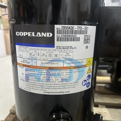 خرید ZB95KQE-TFD-551 کمپرسور اسکرول کوپلند 13HP کمپرسور یخچال اصلی online manufacture