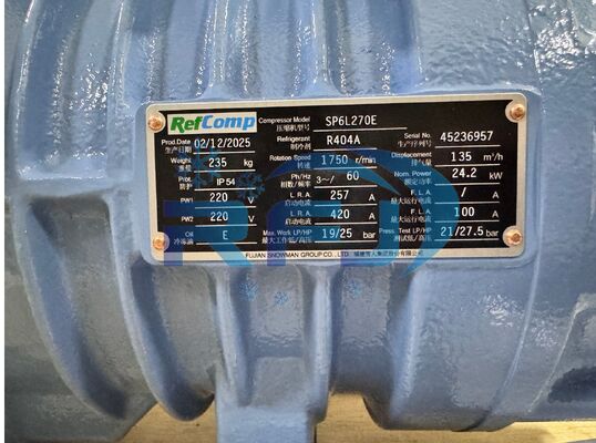 خرید کمپرسور پیستونی نیمه‌بسته‌ی RefComp SP6-L-270E online manufacture