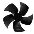 خرید Wall Mounted Axial Flow Fan YWF4E250 4E300 4D350 4D400 4E450 4D500 4D550 4D600 online manufacture