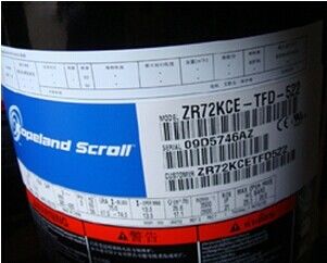 خرید Lower Sound Levels 6HP Refrigeration Scroll Compressor ZR72KCE-TFD-522 online manufacture