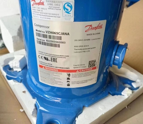 R22 Performer Hermetic AC Scroll Compressor 30HP SY380A4CB برای امکانات ذخیره سازی سرد