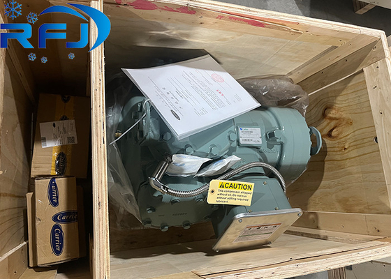 06DM808 کمپرسور کارلایل کمپرسور چیلر حامل شارژ روغن نیمه هرمتیک 1.4 لیتری