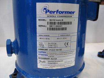 کمپرسور R410 400V / 3 / 50HZ SH161A4ALB برای تهویه هواپیما انجام می شود
