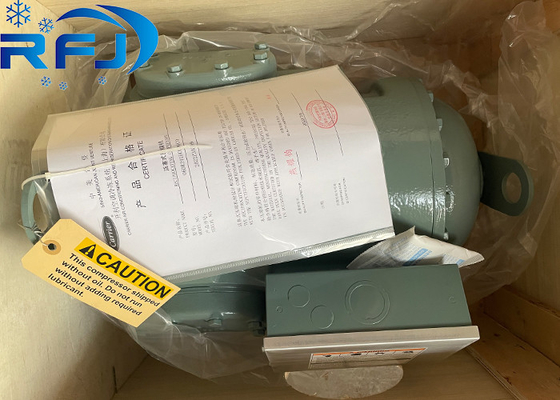 کمپرسور 06ER099 کارلایل نیمه هرمتیک 30 اسب بخار 50 هرتز رنگ سبز/خاکستری
