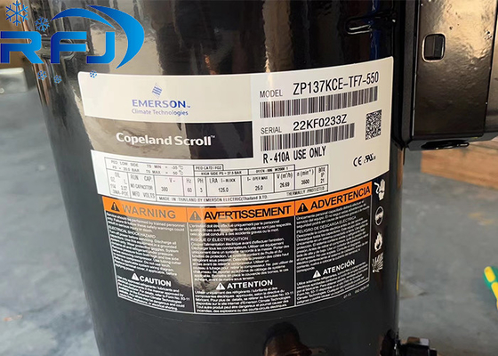 کمپرسور اسکرول تبرید کوپلند ZP137KCE-TF7-550 380 ولت 3 فاز 60 هرتز