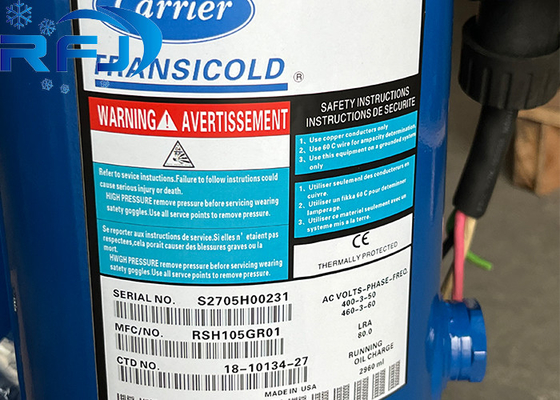 RSH105GR01 S2705H00231 کمپرسور رول حامل برای ظروف یخچال