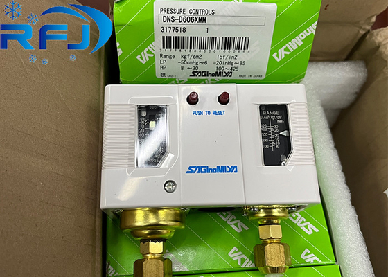 Saginomiya DNS-D606XMM کنترل فشار دوگانه ایده آل برای R22 R134a R404a R407C