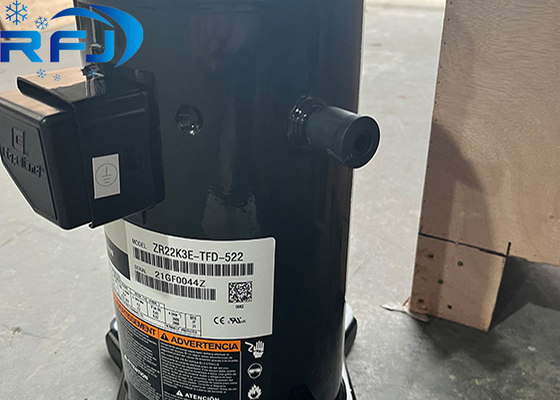 کمپرسور اسکرول سری ZR Copeland 1.8 ~ 5.7HP تجهیزات خنک کننده ZR22K3-PFJ-552 1PHASE ZR22 ~ ZR68
