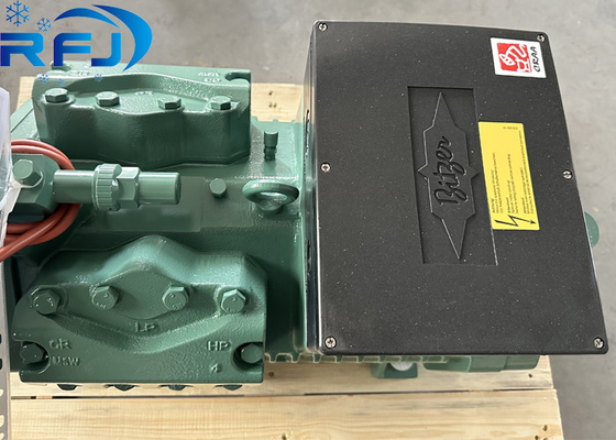 4PES-12Y-40P کمپرسورهای نیمه هرمتیک پیستون 12HP 400V 50Hz یخچال سبز (4PCS-10.2)