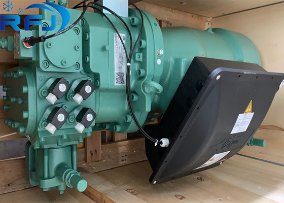 HSN8591-180 180HP R134A یخچال پیچ کم دمای کمپرسور نیمه هرمتیک 400-460V 50Hz/60Hz