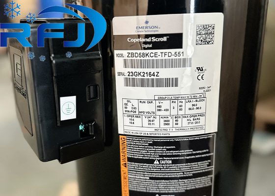 کمپرسور یخچال سری ZBD Copeland 8HP ZBD58KCE-TFD-551