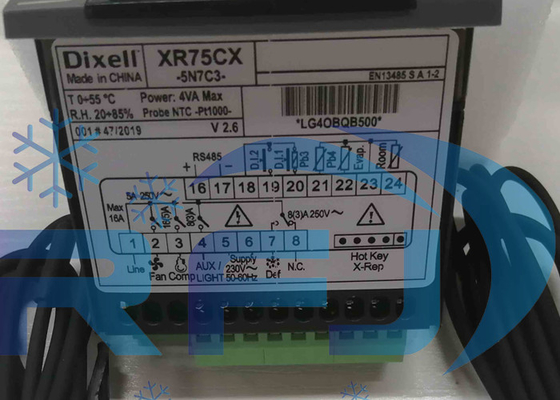 XR30CX/IR33F0ER00 کنترلگر دیجیتال برای کاربردهای خنک کننده ی متوسط و کم دمایی