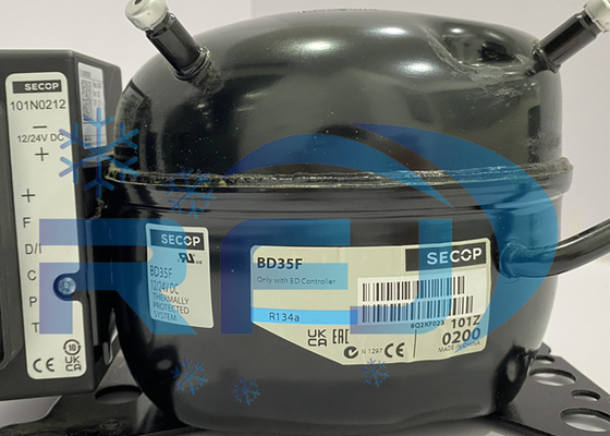 BD35F کمپرسور خنک کننده پیستون هرمتیک R134a 100-240V/50-60Hz