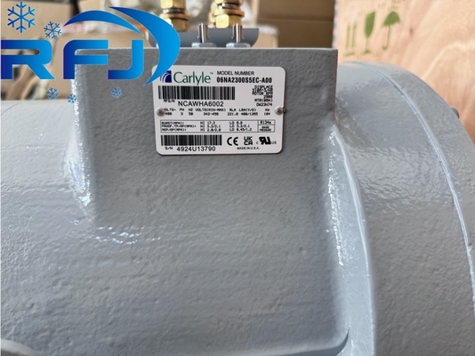 کارلایل 06NA2300S5EC-A00 پیچ فشرده کننده خنک کننده R134a ولت 342-450V