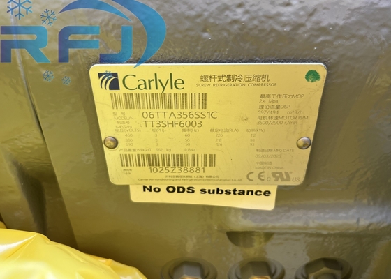 06TTA356SS1C کمپرسور پیچ 356 CFM خنک کننده R134A کاربردهای صنعتی