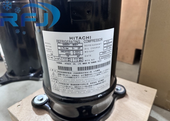 500DH-80D1 کمپرسور رول HITACHI برای خنک کننده قدرت 5HP R22