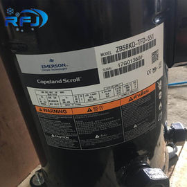 کمپرسور پیمایش کوپلند R404a / R507 8HP 3 فاز ZB58KQE-TFD-522 منبع تغذیه AC
