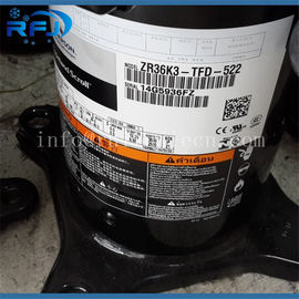 کمپرسور 2HP نوع تهویه مطبوع واحد خنک کننده تهویه مطبوع ZSI06KQE سیاه رنگ