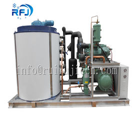 1-30 تون بزرگ یخ ScaIe Flake Ice Machine اندازه متوسط ​​فولاد ضد زنگ 304